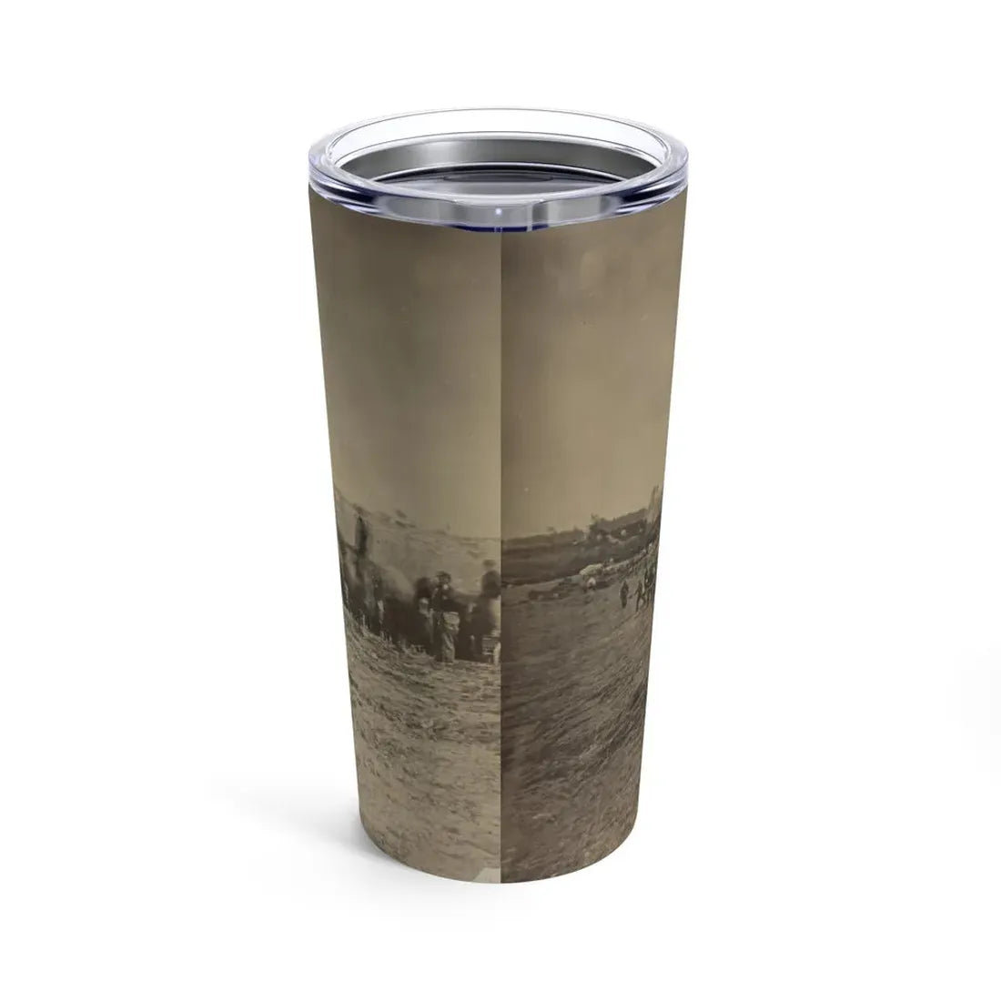Soldiers Preparing Cannons On The Battlefield (U.S. Civil War) Tumbler 20oz - Go Mug Yourself