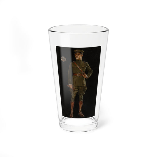 Soldier's Pride, House of Kuppenheimer advertisement, 1916-1917 (Magazine Illustration) Pint Glass 16oz-16oz-Go Mug Yourself