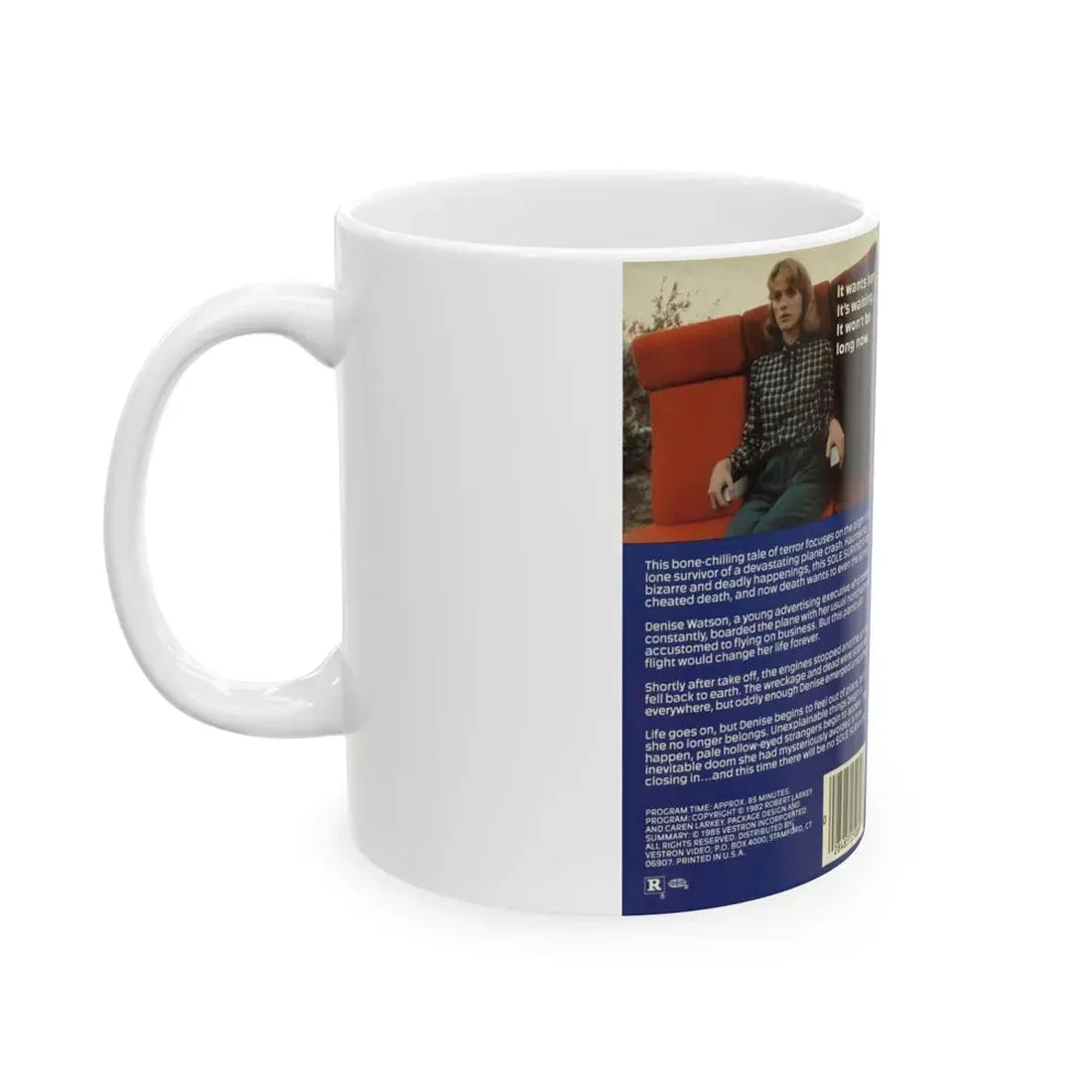 SOLE SURVIVOR (VHS COVER) - White Coffee Mug - Go Mug Yourself