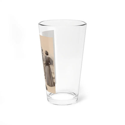 Soliciting For Work (Magazine Illustration) Pint Glass 16oz - Go Mug Yourself