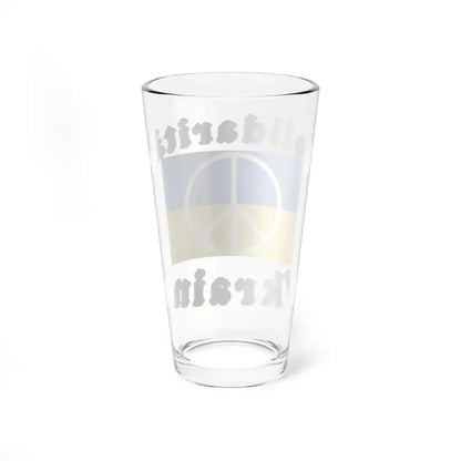 Solidaritat Ukraine (Ukraine) Pint Glass 16oz - Go Mug Yourself