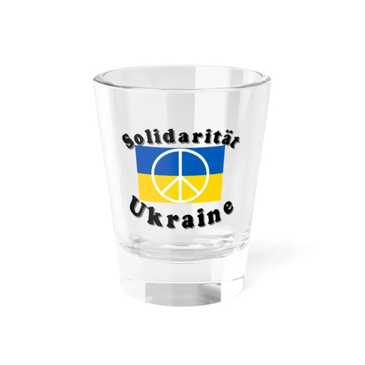Solidaritat Ukraine (Ukraine) Shot Glass 1.5oz 1.5oz - Go Mug Yourself