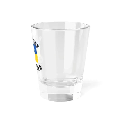 Solidarity Ukraine (Ukraine) Shot Glass 1.5oz - Go Mug Yourself