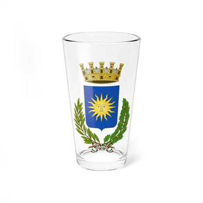 Solofra-Stemma (Italy) (Coat of Arms) Pint Glass 16oz 16oz - Go Mug Yourself