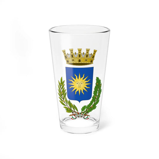Solofra-Stemma (Italy) (Coat of Arms) Pint Glass 16oz 16oz - Go Mug Yourself