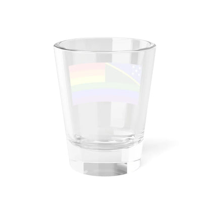 Solomon Islands Rainbow Flag (Solomon Islands) Shot Glass 1.5oz - Go Mug Yourself