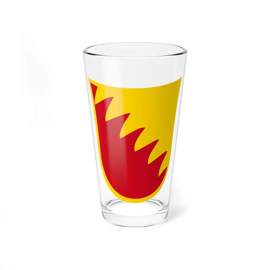 Solrød Kommune coa (Denmark) (Coat of Arms) Pint Glass 16oz 16oz - Go Mug Yourself