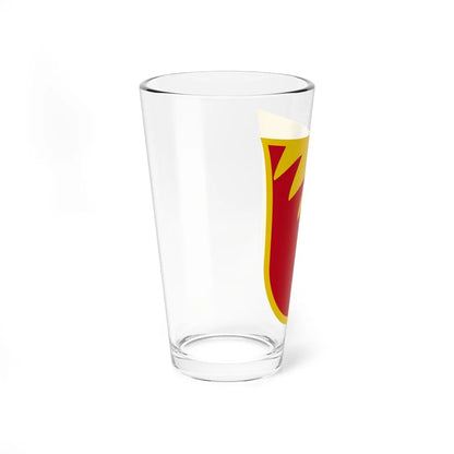 Solrød Kommune coa (Denmark) (Coat of Arms) Pint Glass 16oz - Go Mug Yourself