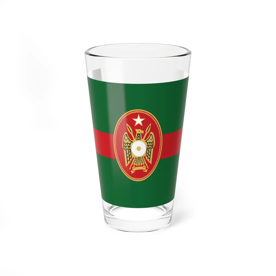 Somali Army Flag (Mali) Pint Glass 16oz 16oz - Go Mug Yourself