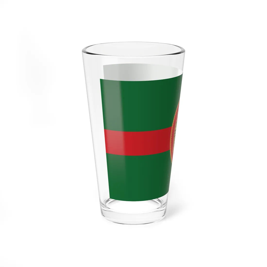 Somali Army Flag (Mali) Pint Glass 16oz - Go Mug Yourself