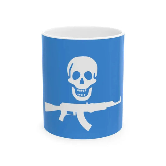 Somali Pirates Flag (Mali) White Coffee Mug 11oz - Go Mug Yourself