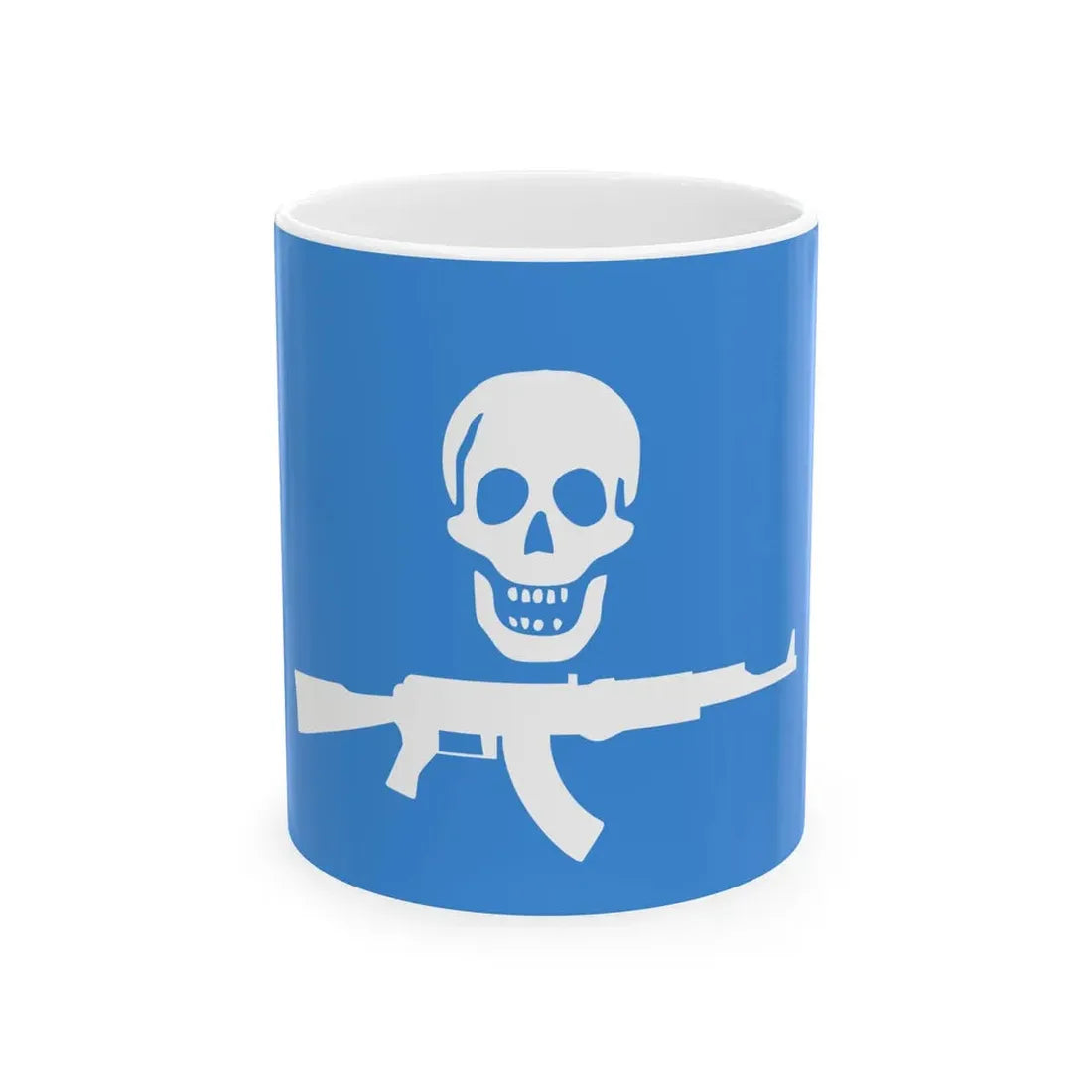 Somali Pirates Flag (Mali) White Coffee Mug 11oz - Go Mug Yourself