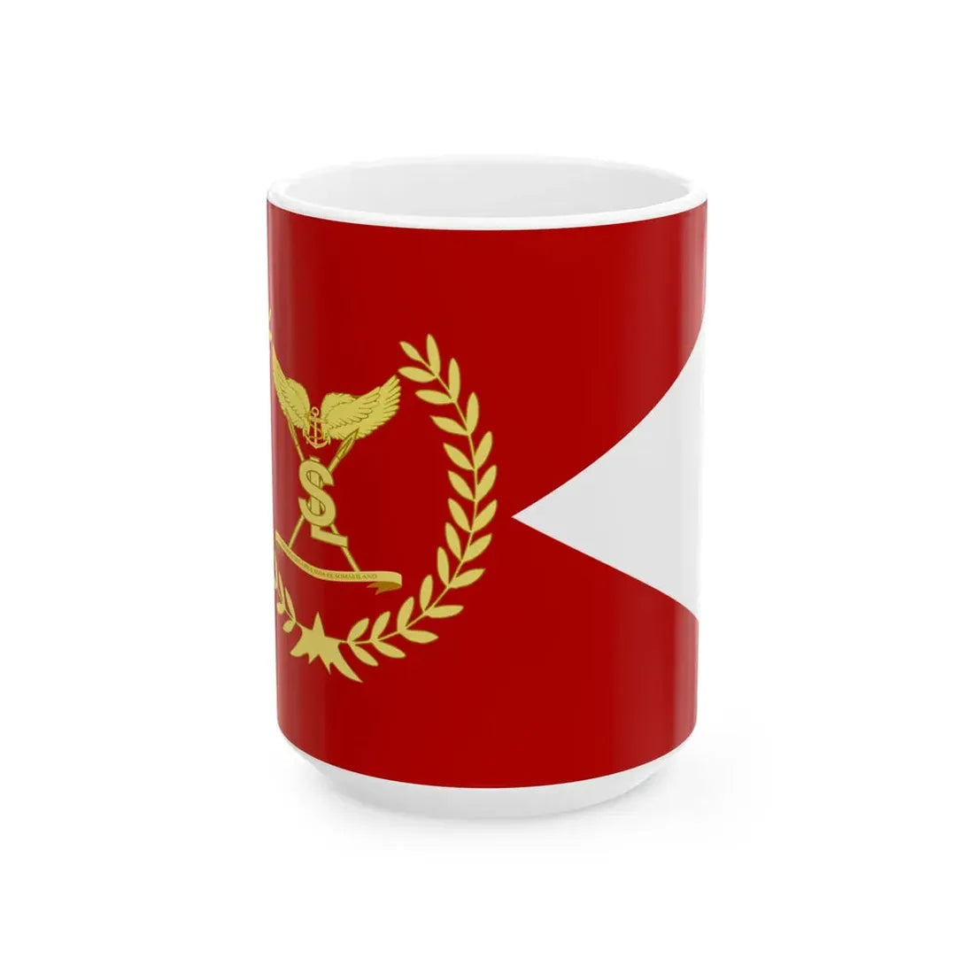 Somaliland Armed Forces Flag (Mali) White Coffee Mug 15oz - Go Mug Yourself