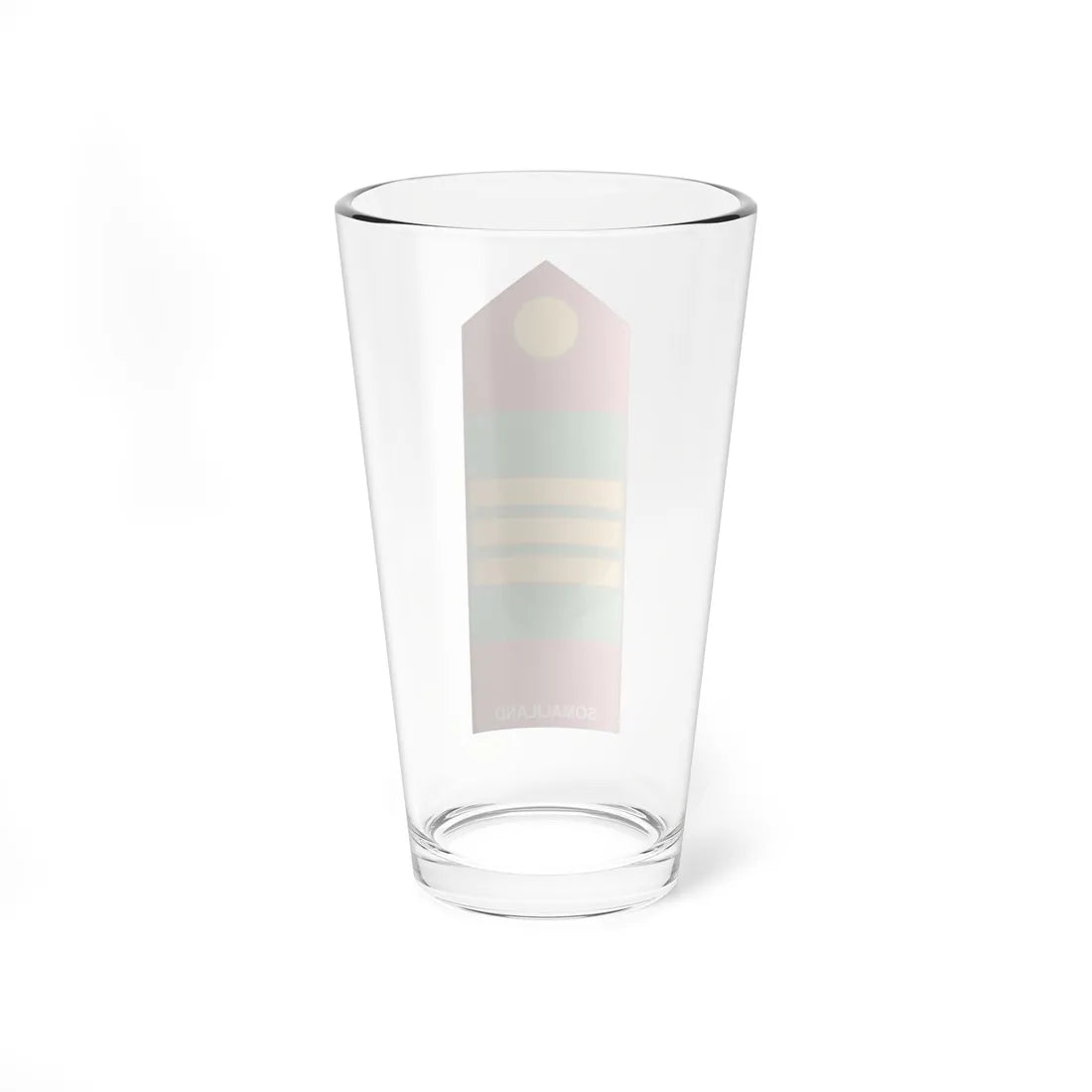 Somaliland Army OR 9a (Mali) (Military Rank) Pint Glass 16oz - Go Mug Yourself