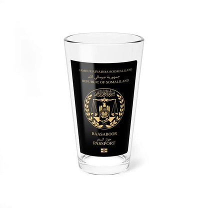 Somaliland Passport - Pint Glass 16oz 16oz - Go Mug Yourself