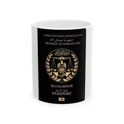 Somaliland Passport - White Coffee Mug 11oz - Go Mug Yourself