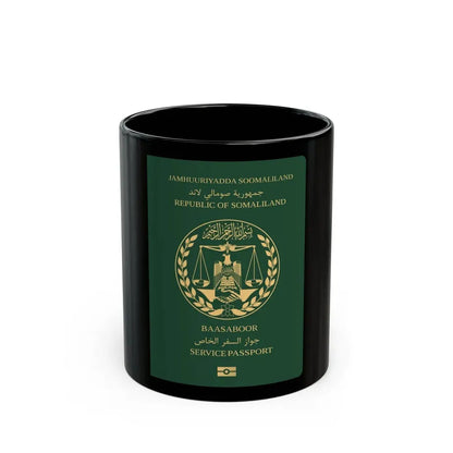 Somaliland Service Passport - Black Coffee Mug 11oz - Go Mug Yourself