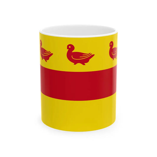 Sombreffe vlag (Belgium) White Coffee Mug 11oz - Go Mug Yourself
