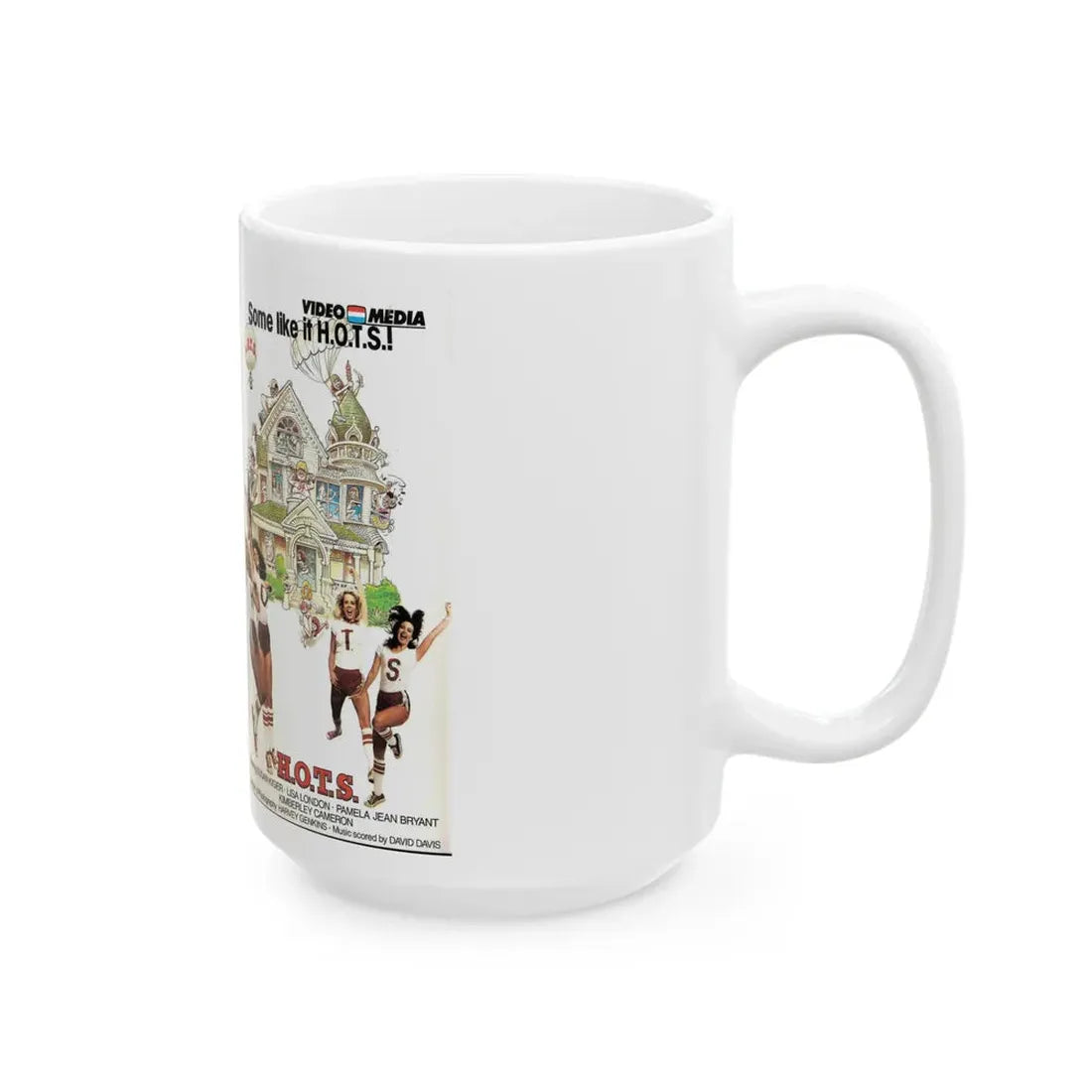 SOME LIKE IT HOTS (VHS COVER) - White Coffee Mug - Go Mug Yourself