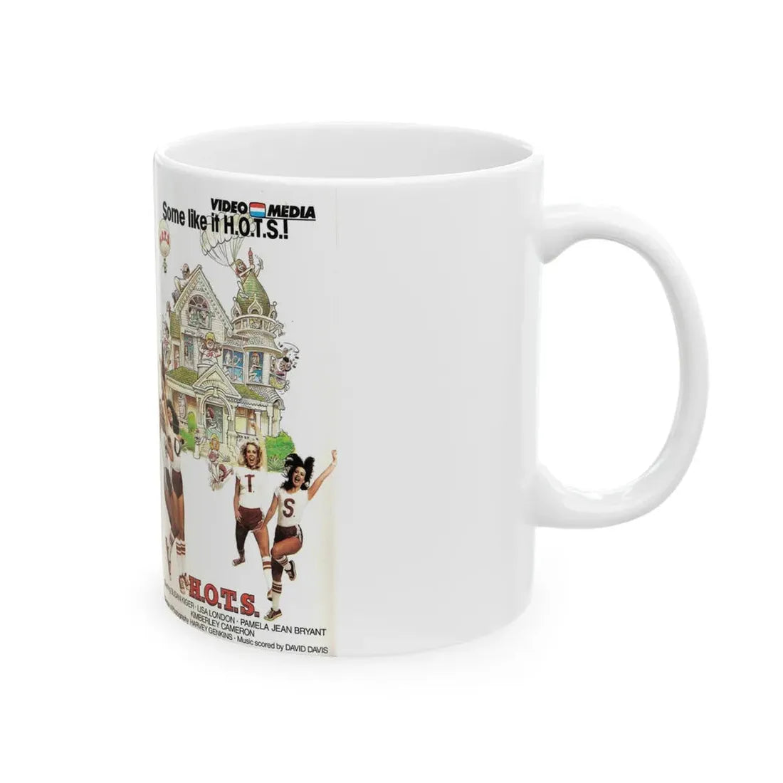SOME LIKE IT HOTS (VHS COVER) - White Coffee Mug - Go Mug Yourself