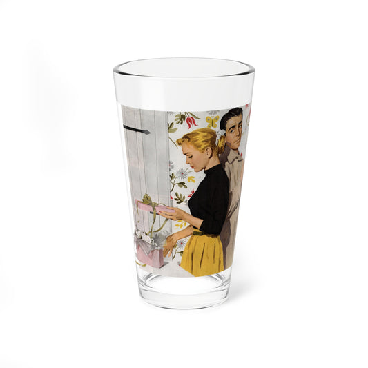 Someone Gallant and Gay, Collier's, March 29, 1952 (Magazine Illustration) Pint Glass 16oz-16oz-Go Mug Yourself