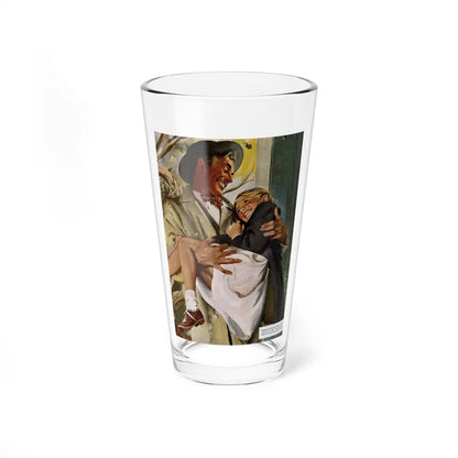 Someone to come home to, Ladies' Home Journal, October 1950 (Magazine Illustration) Pint Glass 16oz 16oz - Go Mug Yourself