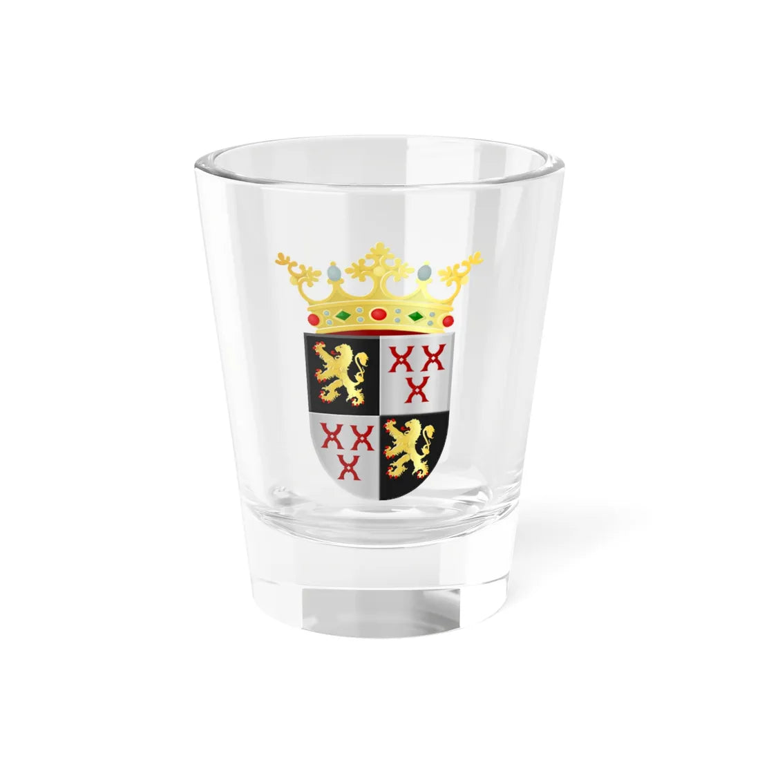 Someren wapen (Netherlands) (Coat of Arms) Shot Glass 1.5oz 1.5oz - Go Mug Yourself
