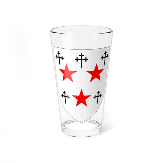 Somerville College Oxford arms (England) (Coat of Arms) Pint Glass 16oz 16oz - Go Mug Yourself