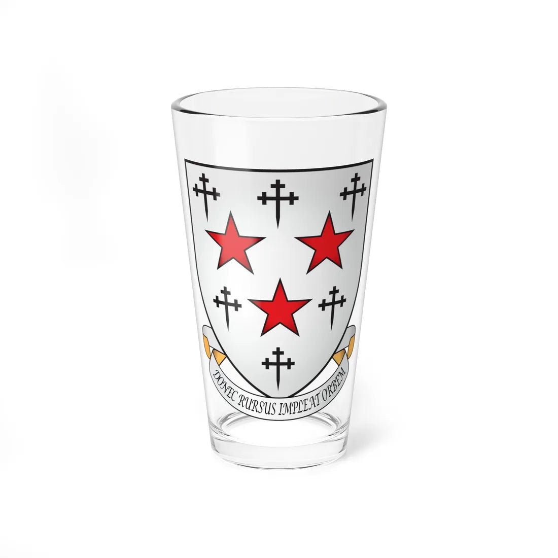 Somerville College Oxford Coat Of Arms Motto (England) (Coat of Arms) Pint Glass 16oz 16oz - Go Mug Yourself