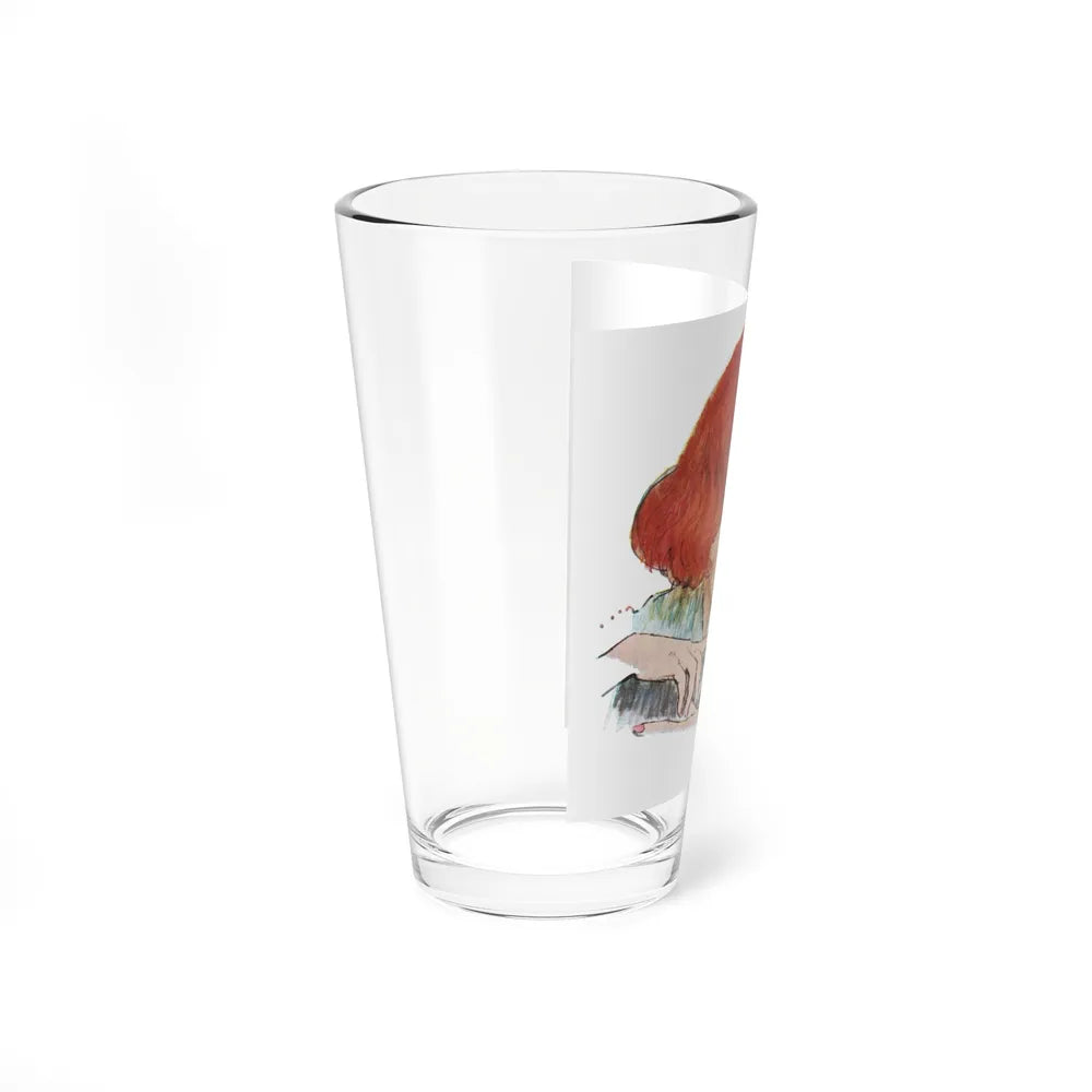 Something To Sing About by William Iversen, Woman's Journal, 1962 (Magazine Illustration) Pint Glass 16oz - Go Mug Yourself