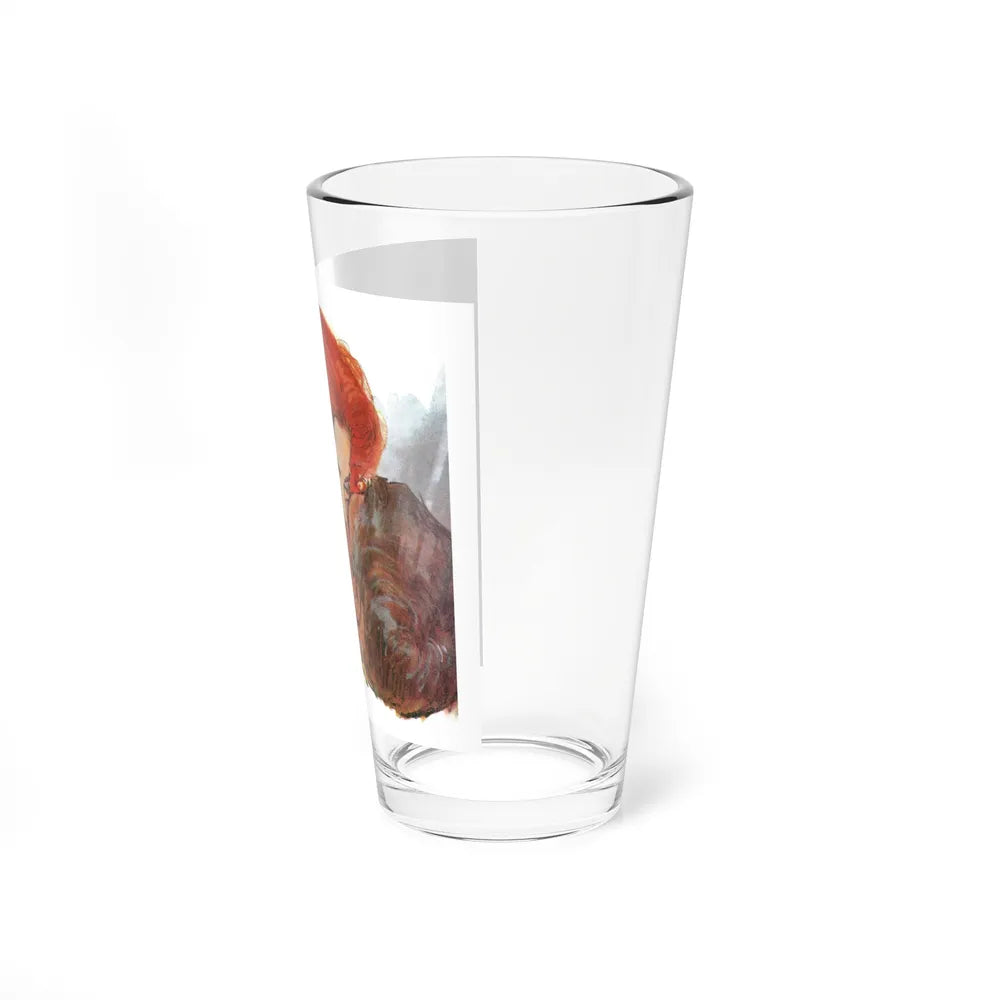 Something To Sing About by William Iversen, Woman's Journal, 1962 (Magazine Illustration) Pint Glass 16oz - Go Mug Yourself