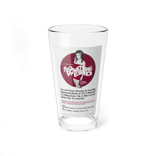 SOMETHING WEIRD 1967 Movie Poster - Pint Glass 16oz 16oz - Go Mug Yourself