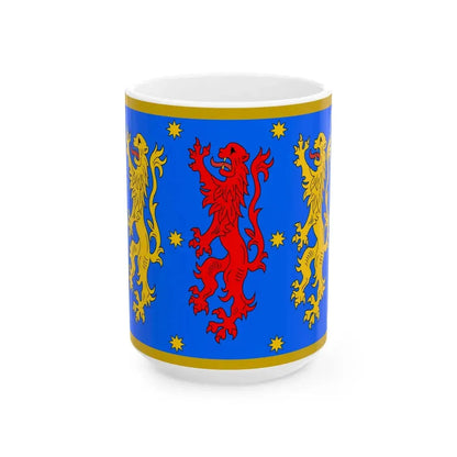 Somma Lombardo-Bandiera (Italy) White Coffee Mug 15oz - Go Mug Yourself