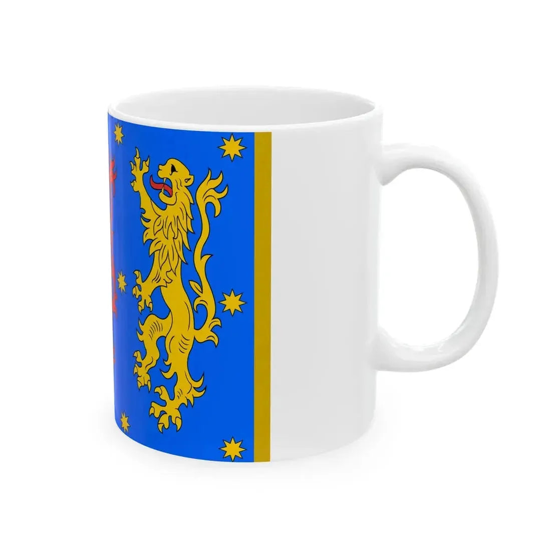 Somma Lombardo-Bandiera (Italy) White Coffee Mug - Go Mug Yourself