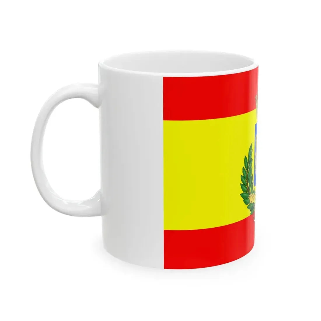 Somma Lombardo-Bandiera-Vecchia (Italy) White Coffee Mug - Go Mug Yourself