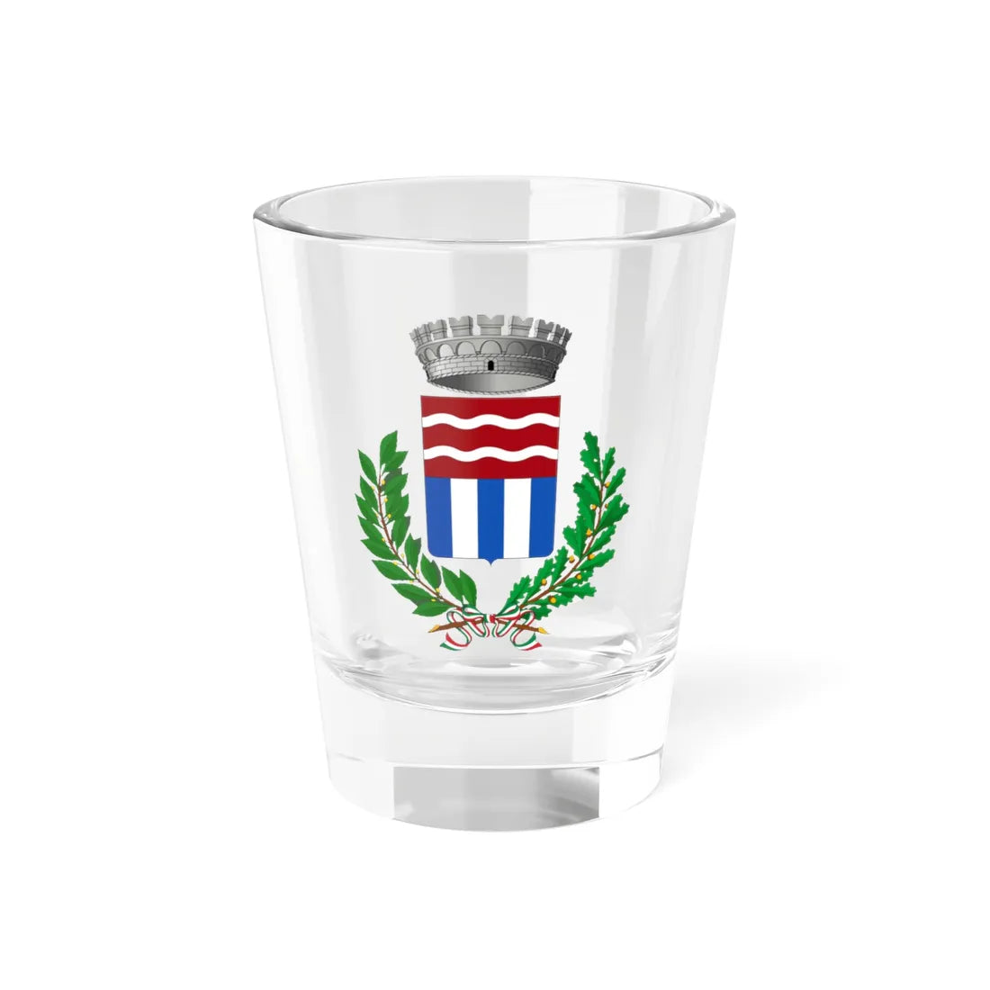 Sommatino CL-Stemma (Italy) (Coat of Arms) Shot Glass 1.5oz 1.5oz - Go Mug Yourself