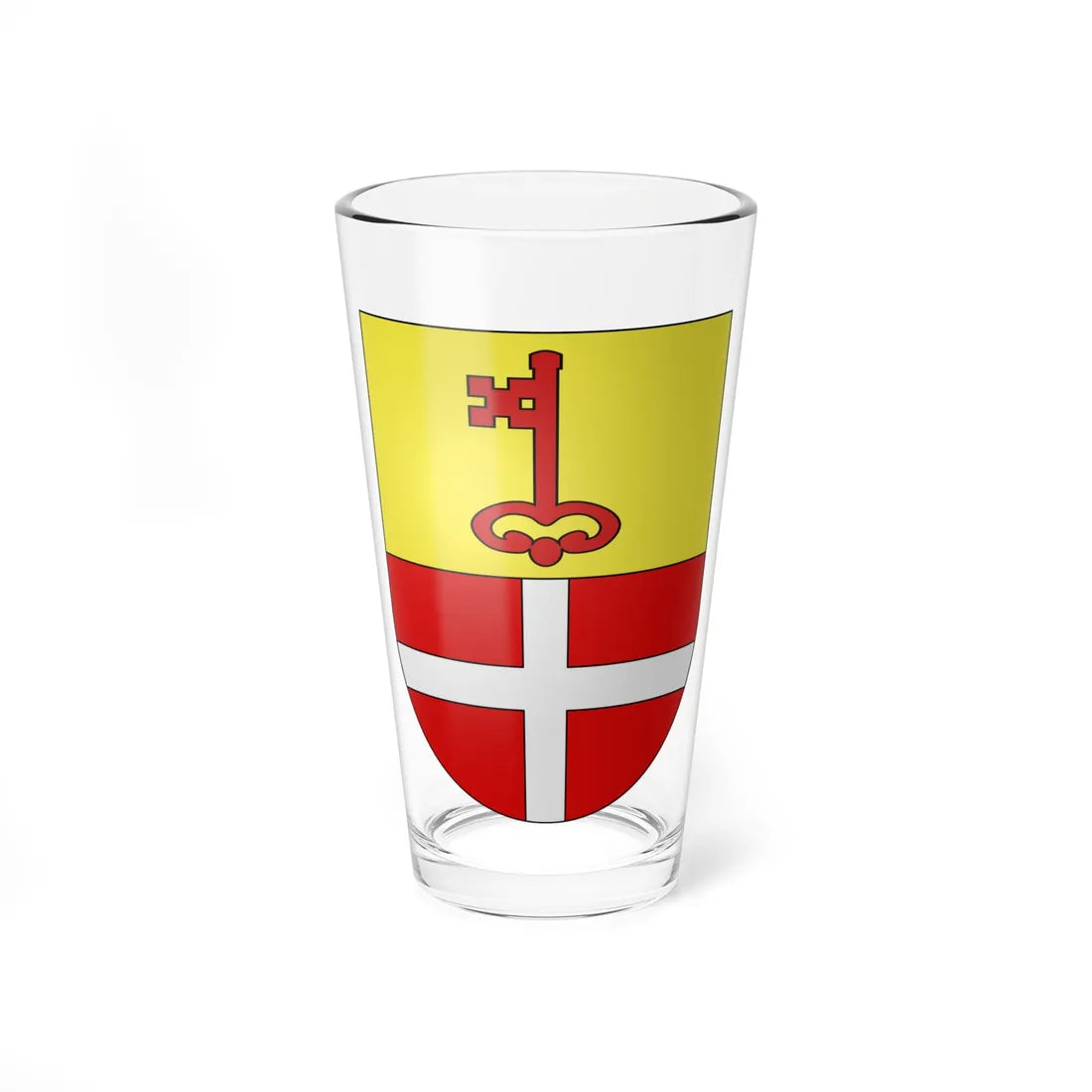 Sommentier-coat of arms (Switzerland) (Coat of Arms) Pint Glass 16oz 16oz - Go Mug Yourself