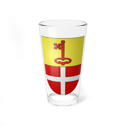 Sommentier-coat of arms (Switzerland) (Coat of Arms) Pint Glass 16oz 16oz - Go Mug Yourself