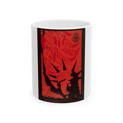 Son House 1968 Poster (Music Poster) White Coffee Mug 11oz - Go Mug Yourself