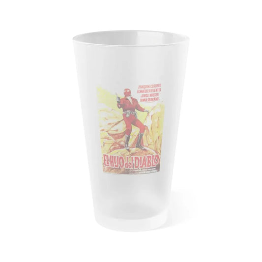 SON OF DIABLO 1966 Movie Poster - Frosted Pint Glass 16oz 16oz Frosted - Go Mug Yourself