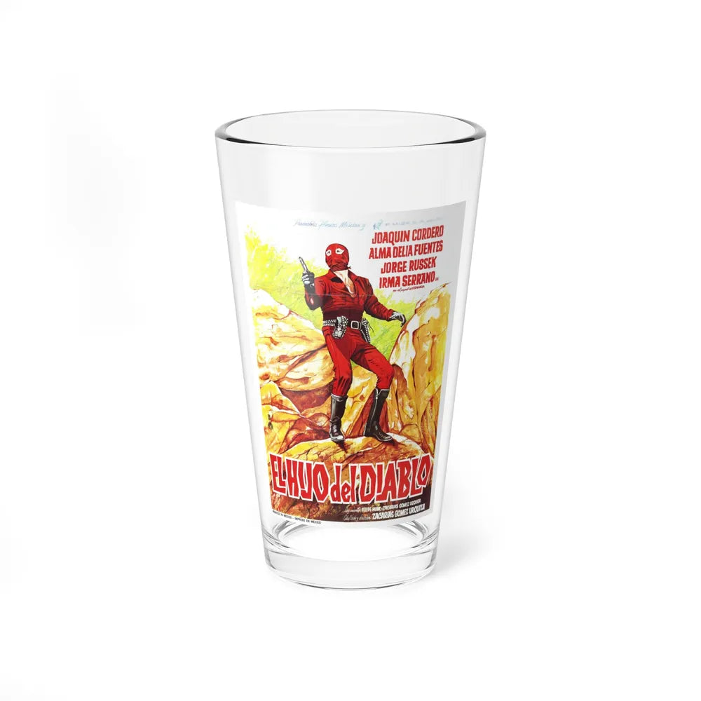 SON OF DIABLO 1966 Movie Poster - Pint Glass 16oz-16oz-Go Mug Yourself