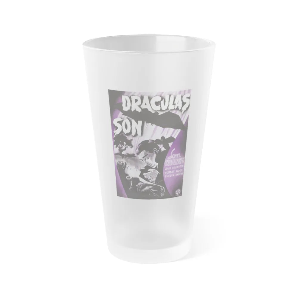 SON OF DRACULA (3) 1943 Movie Poster - Frosted Pint Glass 16oz-16oz-Frosted-Go Mug Yourself