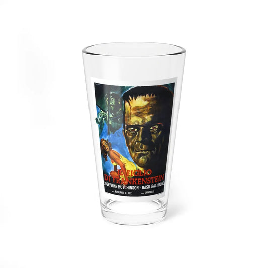 SON OF FRANKENSTEIN (ITALIAN) 1939 Movie Poster - Pint Glass 16oz-16oz-Go Mug Yourself