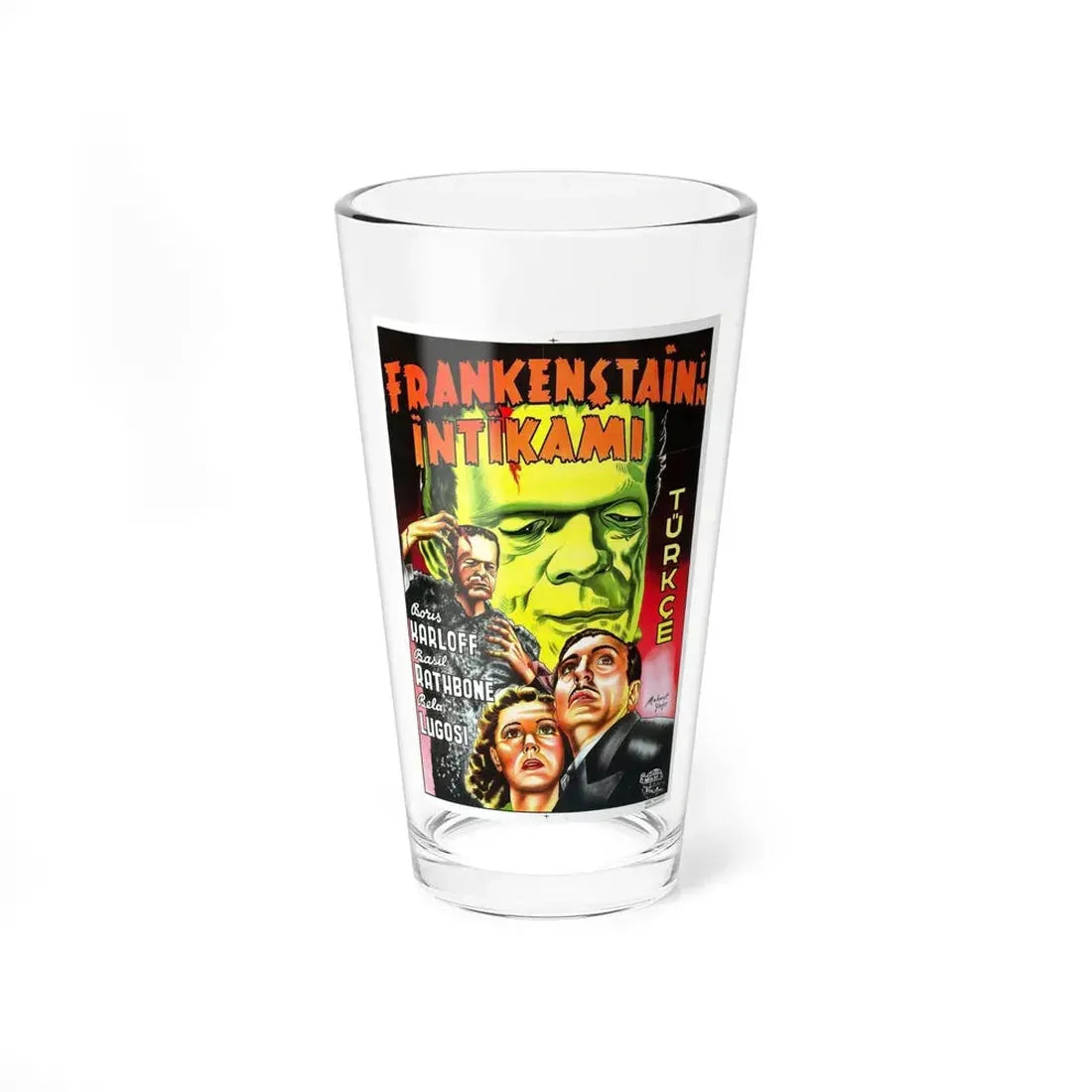 SON OF FRANKENSTEIN (TURKISH) 1939 Movie Poster - Pint Glass 16oz - Go Mug Yourself