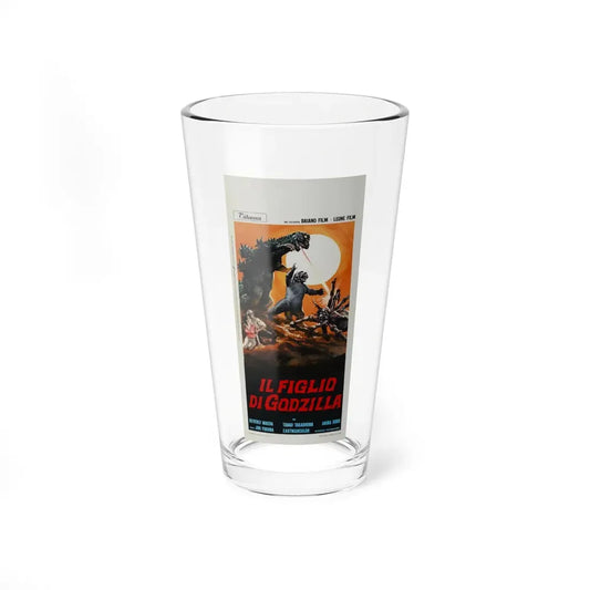 SON OF GODZILLA (ITALIAN) 1967 Movie Poster - Pint Glass 16oz 16oz - Go Mug Yourself