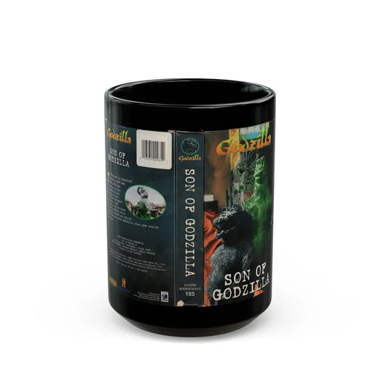 SON OF GODZILLA (VHS COVER) - Black Coffee Mug 15oz - Go Mug Yourself