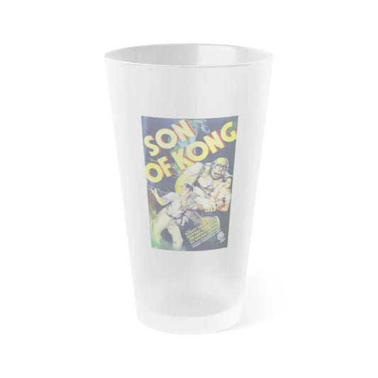 SON OF KONG (2) 1933 Movie Poster - Frosted Pint Glass 16oz 16oz Frosted - Go Mug Yourself
