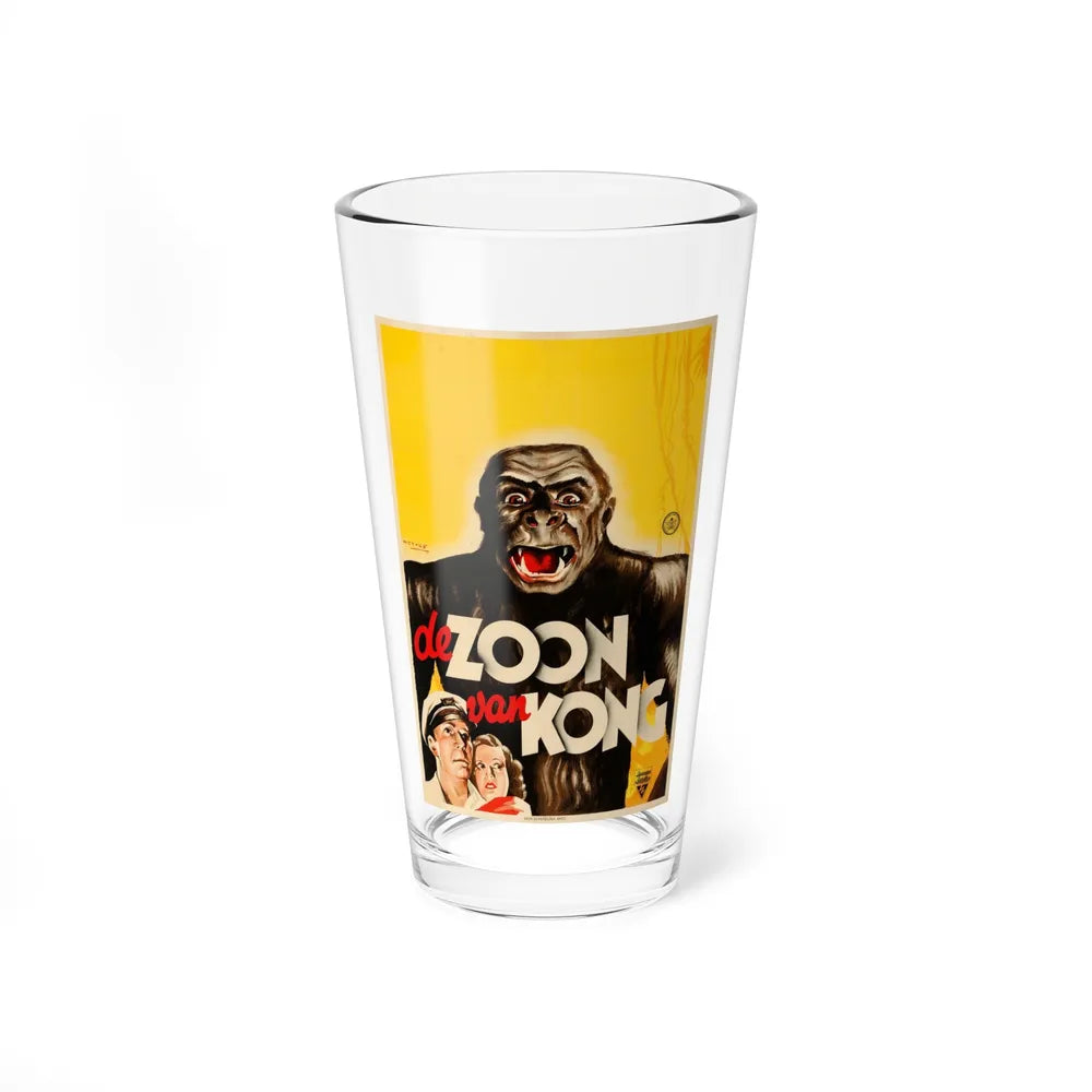 SON OF KONG (DUTCH) 1933 Movie Poster - Pint Glass 16oz-16oz-Go Mug Yourself