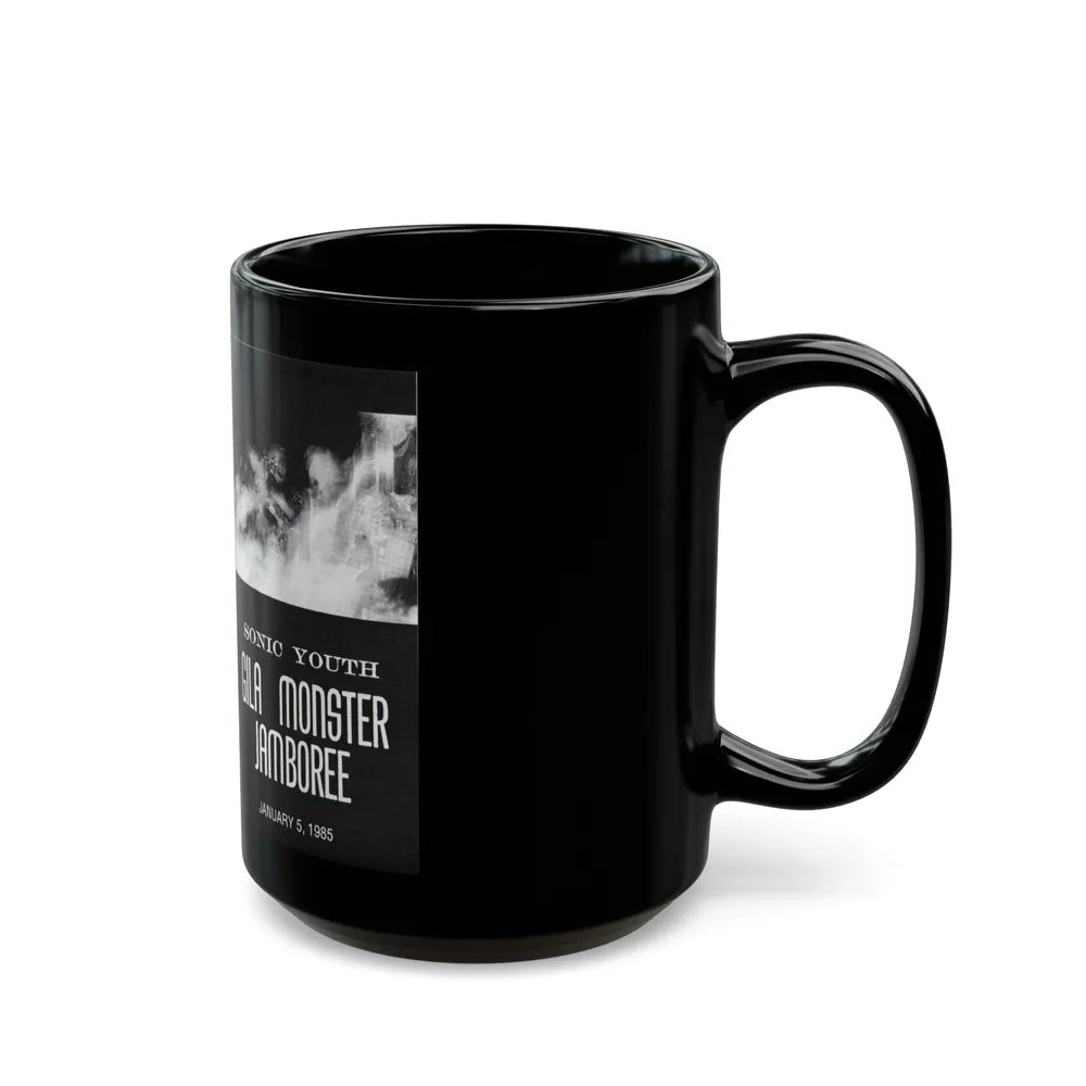 SONIC YOUTH GILA MONSTER JAMBOREE (VHS COVER) - Black Coffee Mug-Go Mug Yourself