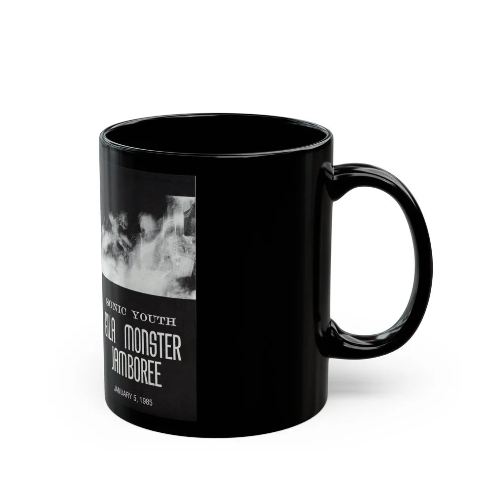 SONIC YOUTH GILA MONSTER JAMBOREE (VHS COVER) - Black Coffee Mug-Go Mug Yourself